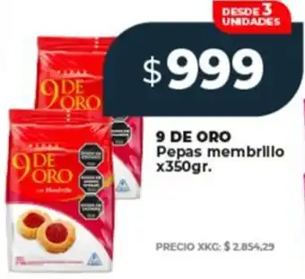 Supermayorista Vital 9 de oro pepas membrillo oferta