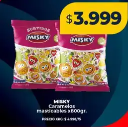 Supermayorista Vital MISKY Caramelos masticables oferta