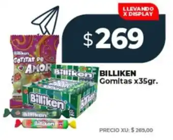 Supermayorista Vital BILLIKEN Gomitas oferta