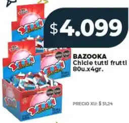 Supermayorista Vital BAZOOKA Chicle tutti frutti oferta