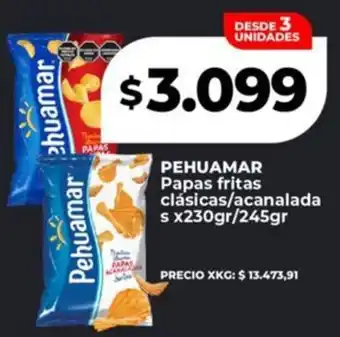 Supermayorista Vital PEHUAMAR Papas fritas oferta