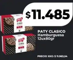 Supermayorista Vital PATY CLASICO Hamburguesa oferta