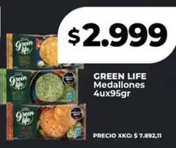 Supermayorista Vital GREEN LIFE Medallones oferta