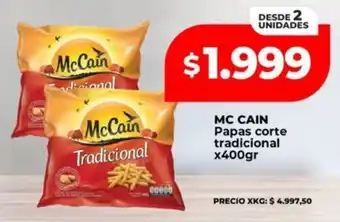 Supermayorista Vital MC CAIN Papas corte tradicional oferta