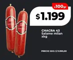 Supermayorista Vital CHACRA 43 Salame milan oferta