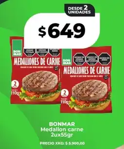 Supermayorista Vital BONMAR Medallon carne oferta