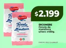 Supermayorista Vital DICOMERE Fécula de mandloca oferta