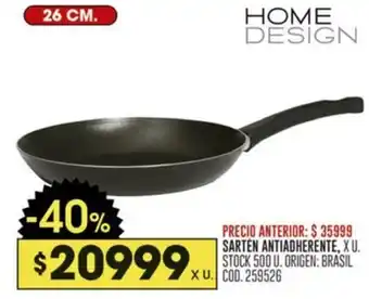 Coto Home design sarten antiadherente oferta