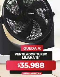 Supermayorista Vital Ventilador Turbo Liliana 18" oferta