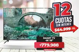 Supermayorista Vital Smart TV 4K 58" oferta