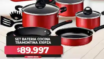 Supermayorista Vital Set bateria cocina tramontina oferta