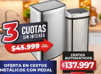 Supermayorista Vital Cestos automáticos oferta