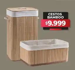 Supermayorista Vital Cestos bamboo oferta