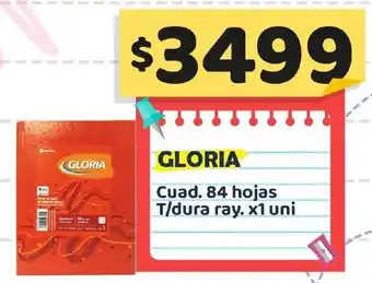 Nini Mayorista Gloria cuaderno oferta