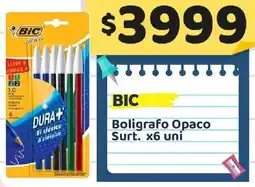 Nini Mayorista Bic boligrafo opaco surt. oferta