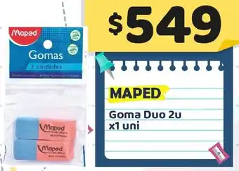 Nini Mayorista Maped goma duo oferta