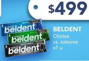 Nini Mayorista Beldent chicles vs. sabores oferta