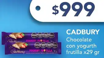 Nini Mayorista Cadbury chocolate con yogurth frutilla oferta