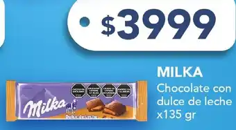 Nini Mayorista Milka chocolate con dulce de leche oferta