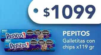 Nini Mayorista Pepitos galletitas con chips oferta