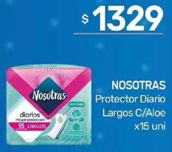 Nini Mayorista Nosotras protector diario largos c/aloe oferta