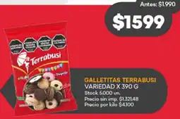 Supermercados Tadicor Galletitas terrabusi variedad oferta