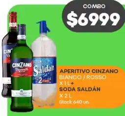 Supermercados Tadicor Aperitivo cinzano bianco/rosso oferta