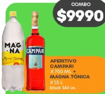 Supermercados Tadicor Aperitivo campari oferta