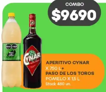 Supermercados Tadicor Aperitivo cynar oferta