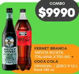 Supermercados Tadicor Fernet branca menta riceta italiana oferta