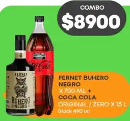 Supermercados Tadicor Fernet buhero negro oferta