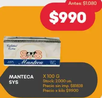 Supermercados Tadicor Manteca sys oferta