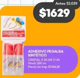 Supermercados Tadicor Adhesivo pegalba sintético oferta