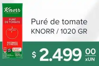 El Milagro Mayorista Knorr puré de tomate oferta