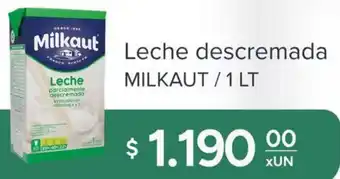 El Milagro Mayorista Milkaut leche descremada oferta