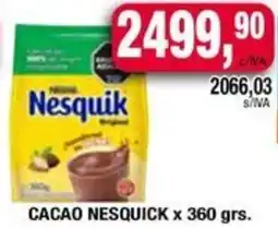 Maxiconsumo Cacao nesquick oferta