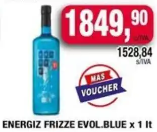 Maxiconsumo ENERGIZ FRIZZE EVOL.BLUE oferta