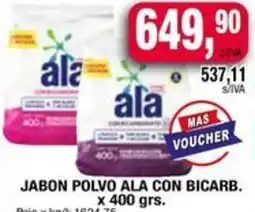 Maxiconsumo Jabon polvo ala con bicarb. oferta