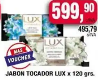 Maxiconsumo Lux jabon tocador oferta