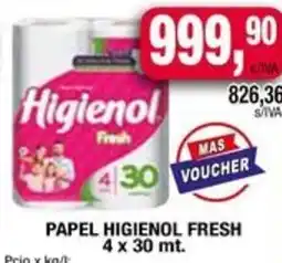 Maxiconsumo Papel higienol fresh oferta