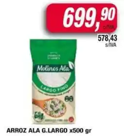 Maxiconsumo Arroz ala g.largo oferta