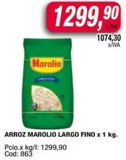 Maxiconsumo Arroz marolio largo fino oferta