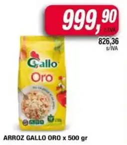 Maxiconsumo Arroz gallo oro oferta