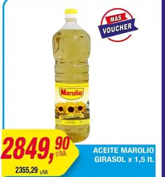 Maxiconsumo Aceite marolio girasol oferta