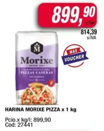 Maxiconsumo Harina morixe pizza oferta