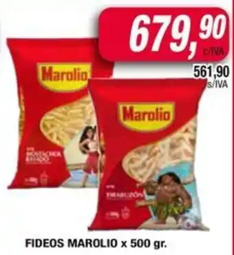 Maxiconsumo Fideos marolio oferta