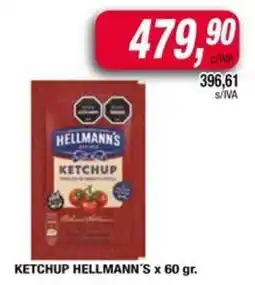 Maxiconsumo Ketchup hellmann's oferta