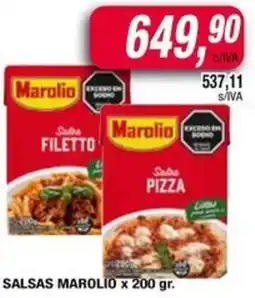 Maxiconsumo Salsas marolio oferta