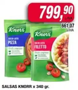 Maxiconsumo Salsas knorr oferta