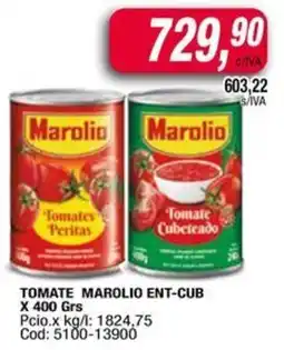 Maxiconsumo Tomate marolio ent-cub oferta